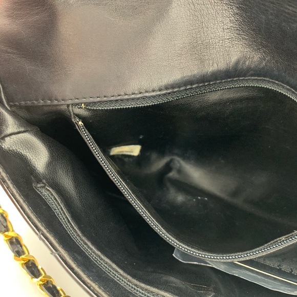 Chanel Patent Leather Quilted Flap Handbag - Picture 10 of 12